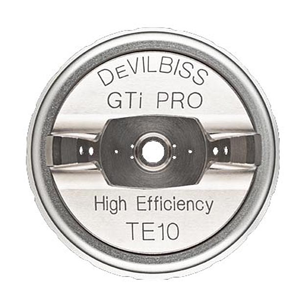 DeVilbiss GTI ProLite Édition limitée exclusive Noir/bleu/doré en option T110/TE10/TE20/HV30 avec embouts 1,2 mm/1,3 mm/1,4 mm Excellente couche de base/apprêt/laque pistolet pulvérisateur 