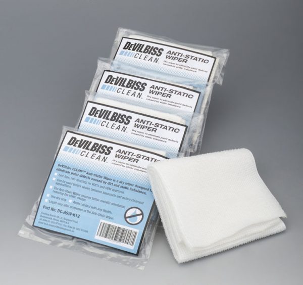 DeVilbiss Clean - Anti-Static Wipers (Box of 12)-0