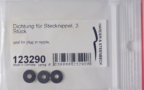 Seal for Plug in Nipple - 1/8"BSP (Pack of Three)-0