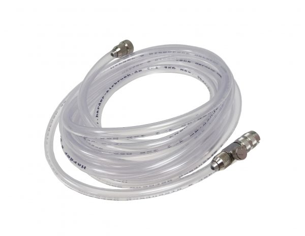 Harder & Steenbeck Airbrush Clear Hose with Air Flow Control Quick Release to 1/8BSP-0