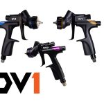 DeVilbiss DV1 3 Gun Deal - Basecoat / Clearcoat / DV1S Repair