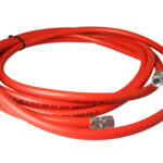 Iwata 5m Rubber Air Hose with 1/4" BSP Female Fittings (8mm Bore)
